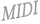 midi